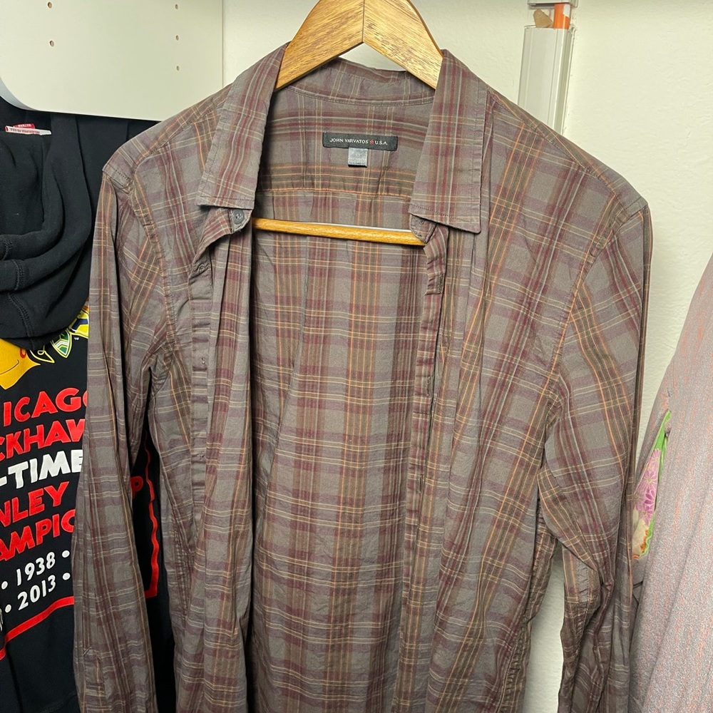 John Varvatos Button Down